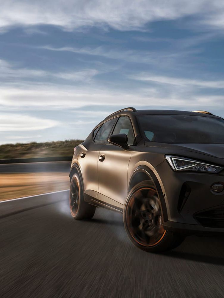 CUPRA Formentor VZ5 in Fahrt