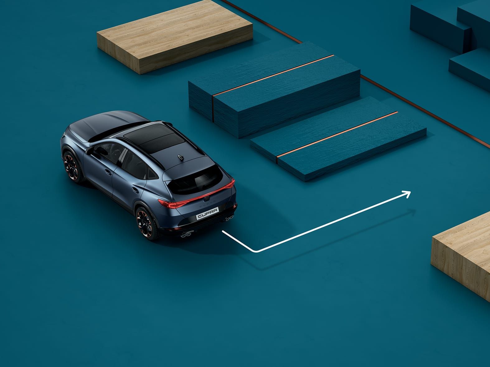 Darstellung CUPRA Park Assist