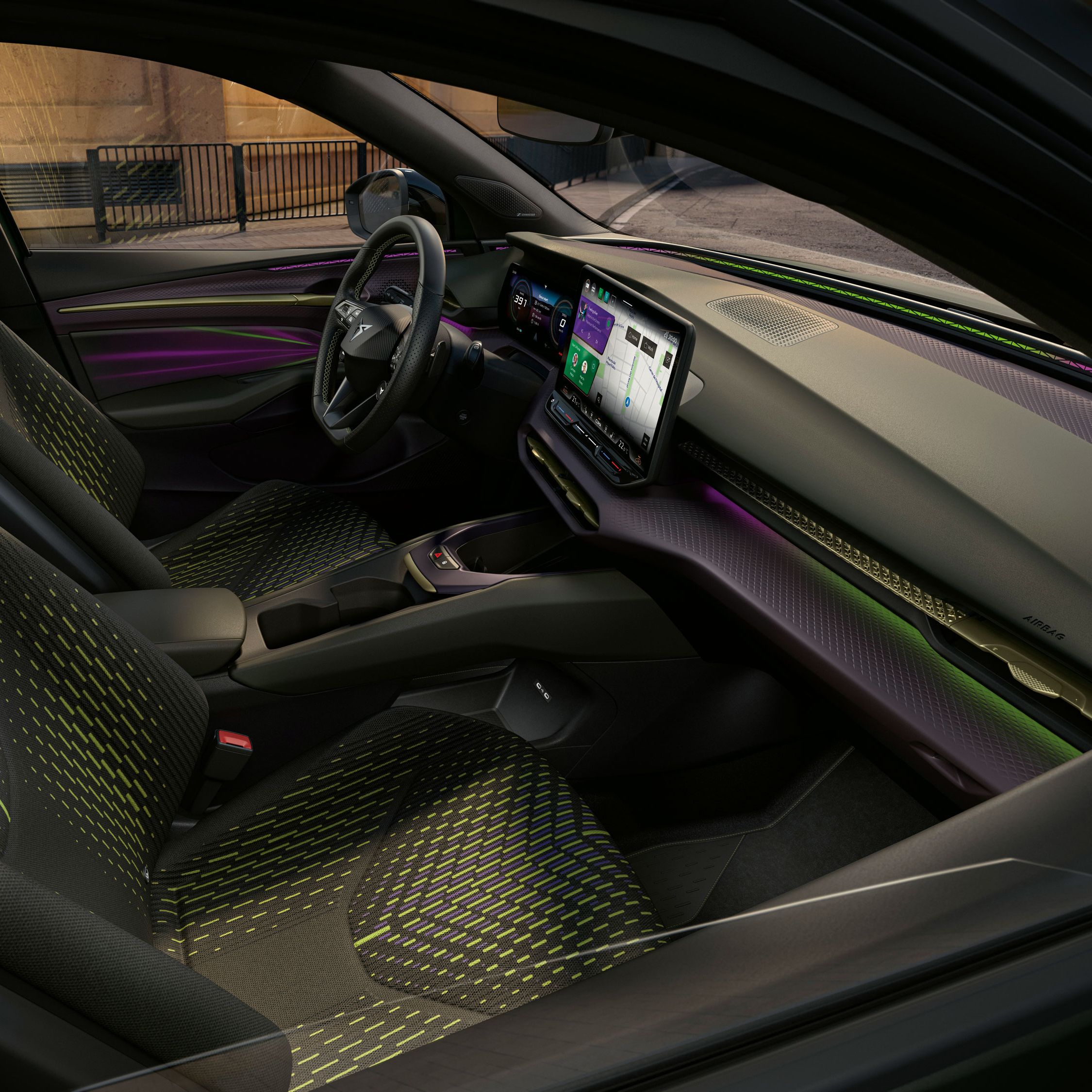 Innenansicht des CUPRA Raval 