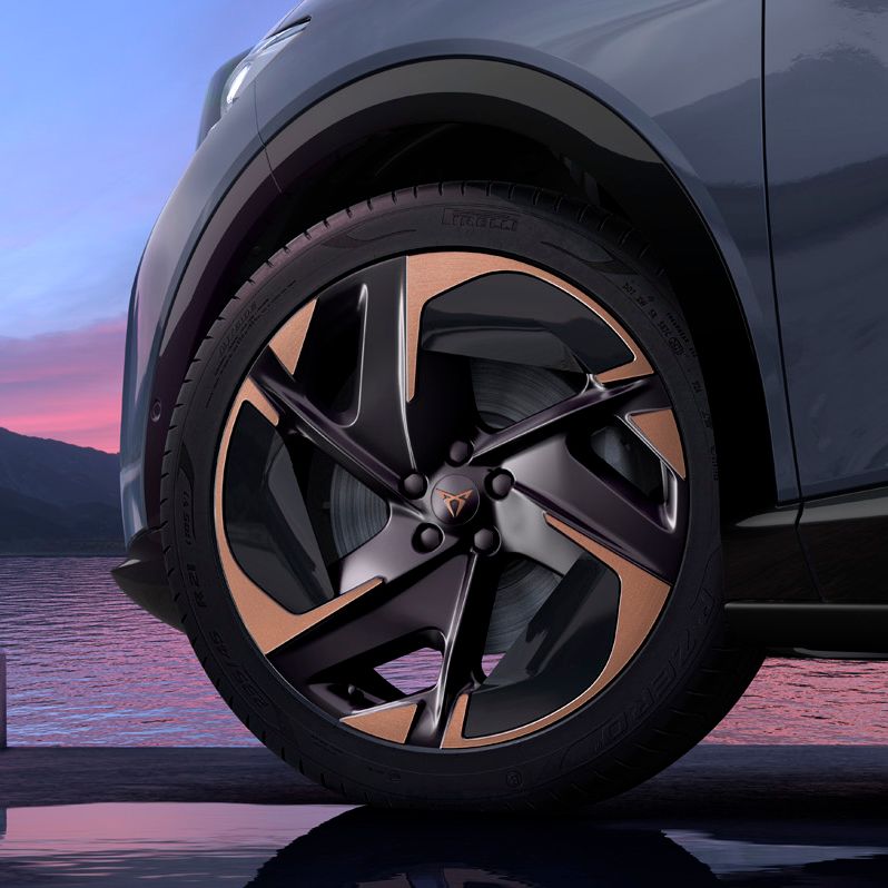 Ansicht eines CUPRA Komplettrades