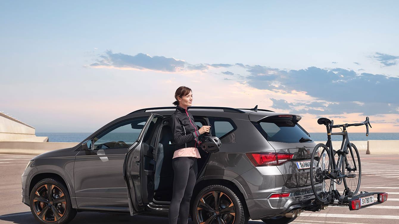 CUPRA Ateca mit Heckträger
