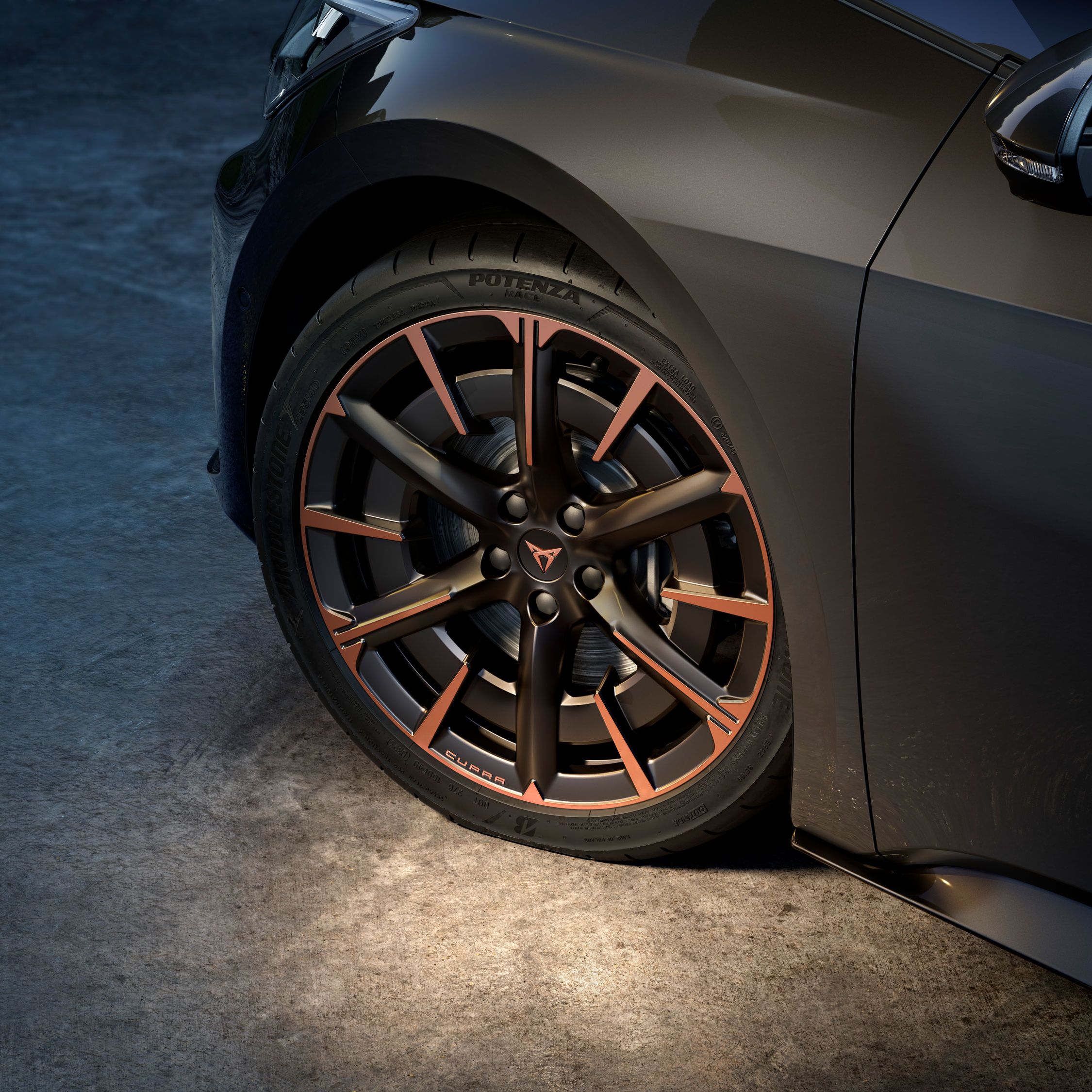 CUPRA Born Felge 20 Zoll Firestorm Kupfer