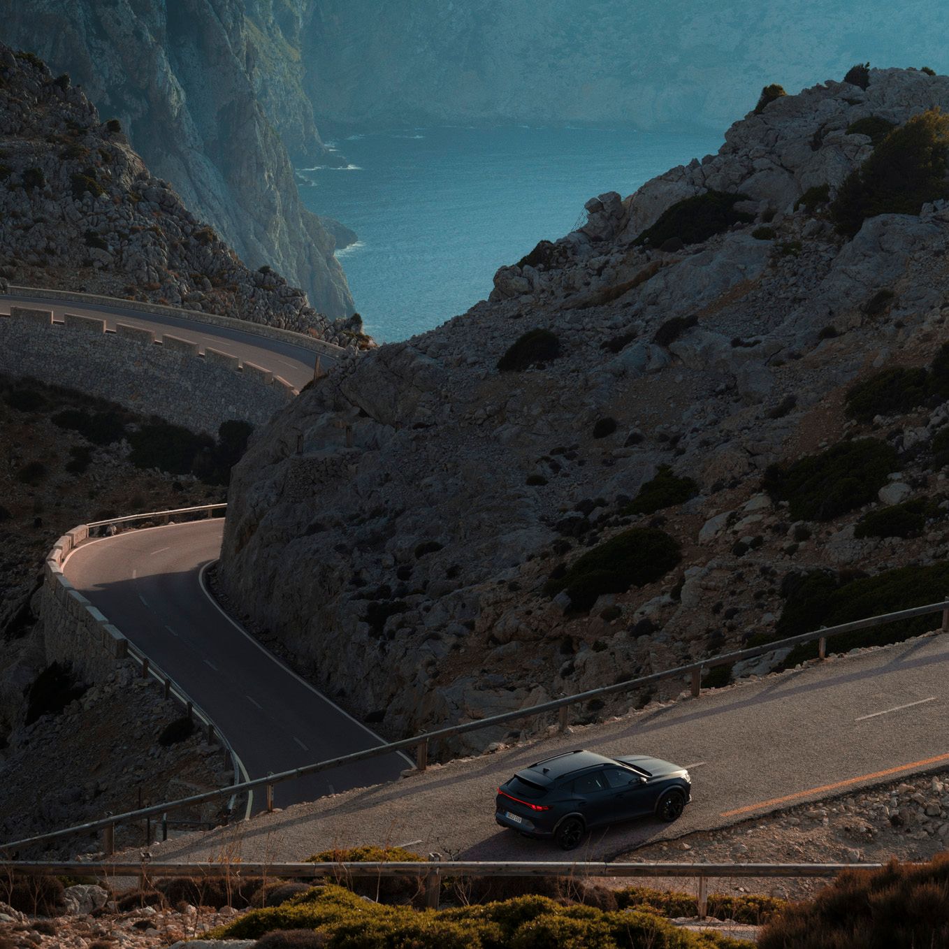 WLTP CUPRA Ateca Landschaft