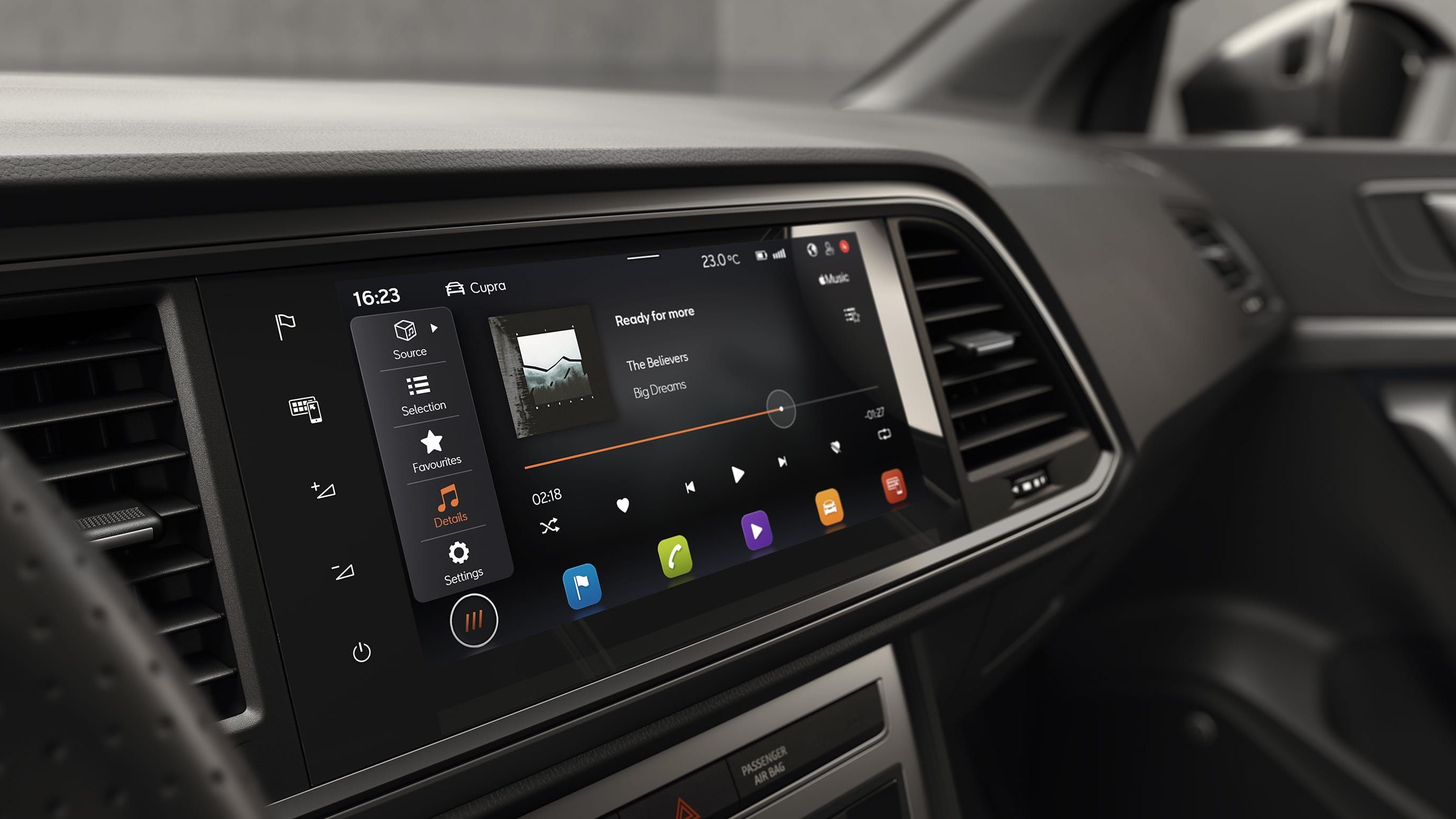 CUPRA Ateca Navigationssystem
