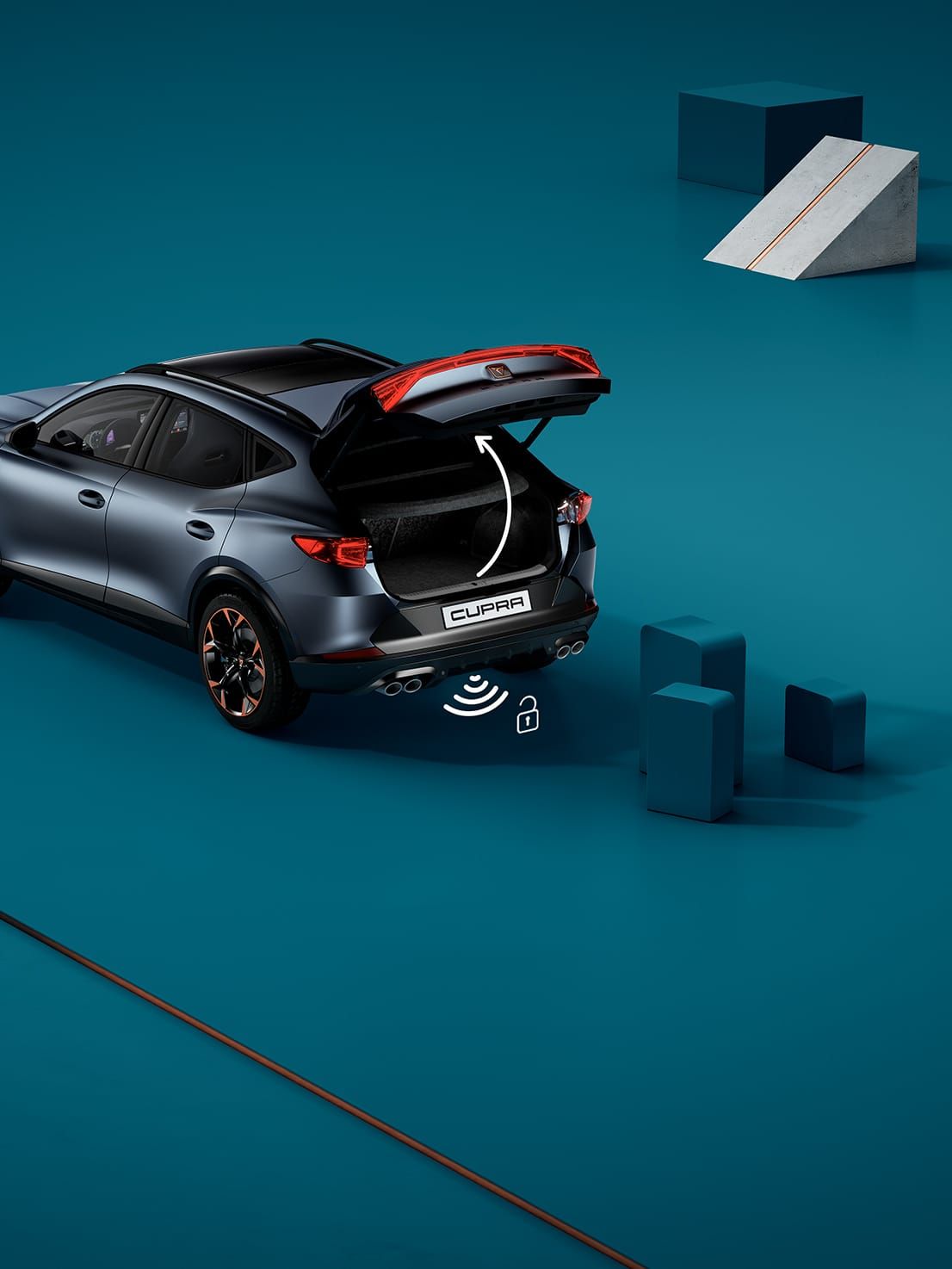 Darstellung CUPRA Pedal Sensor