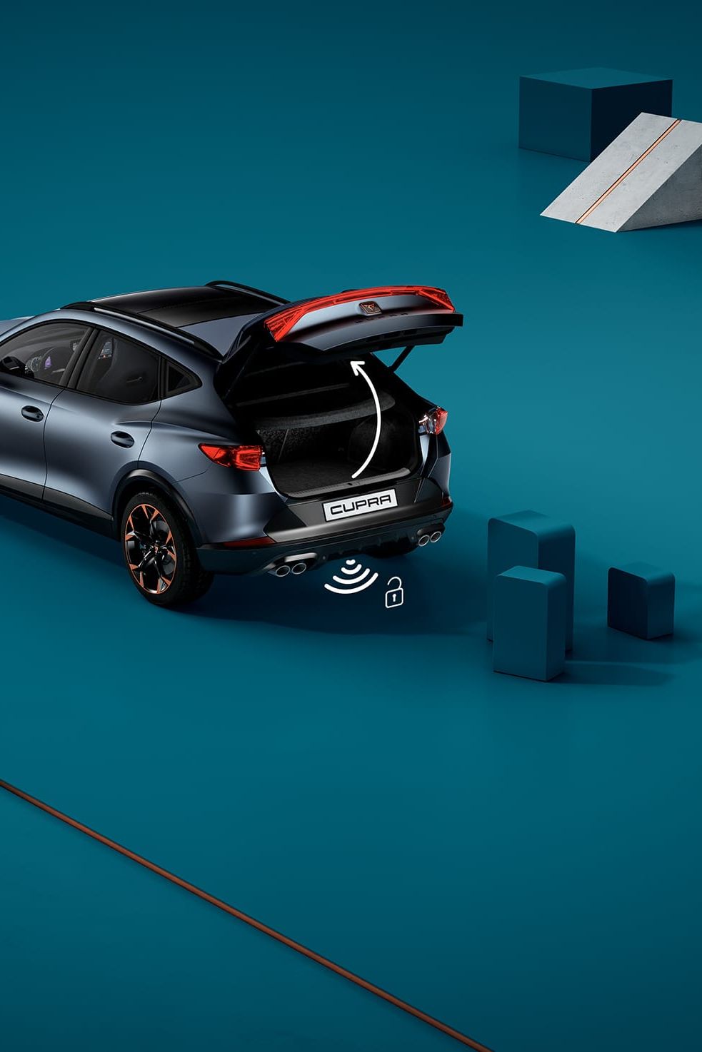 Darstellung CUPRA Pedal Sensor