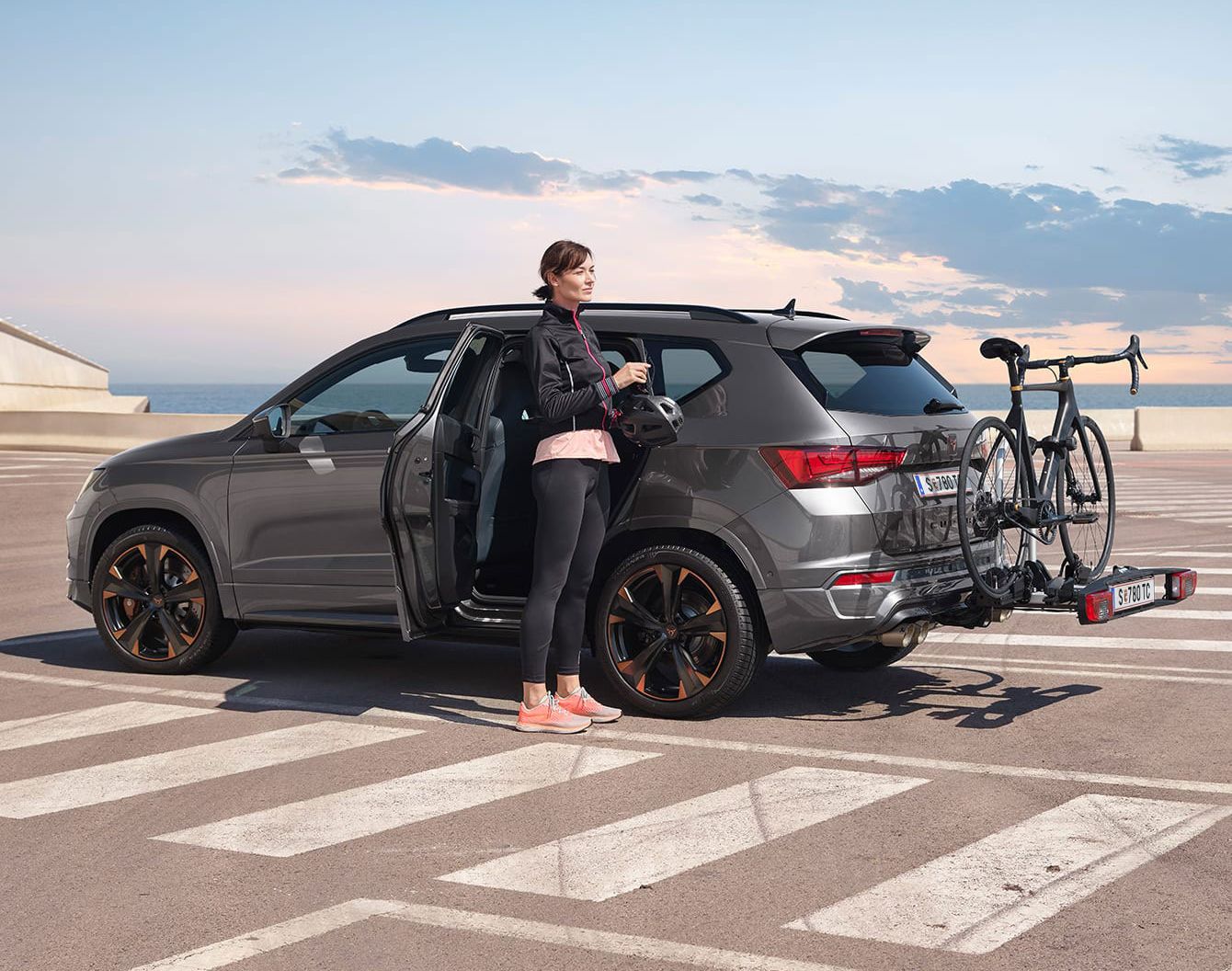 CUPRA Ateca mit Heckträger