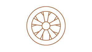 CUPRA Grafik eines Reifens