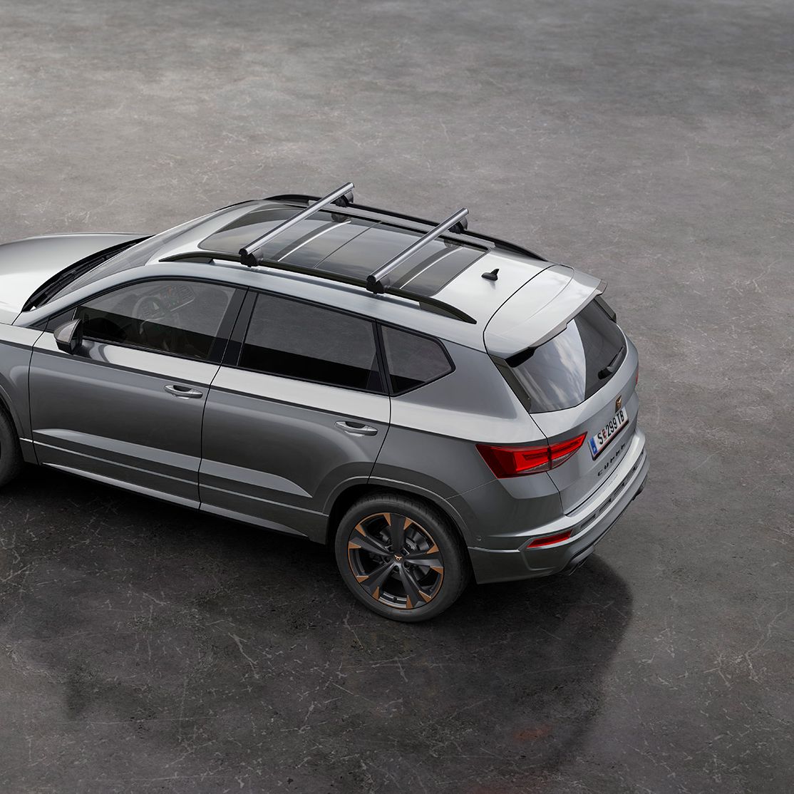 CUPRA Ateca mit Dachträger
