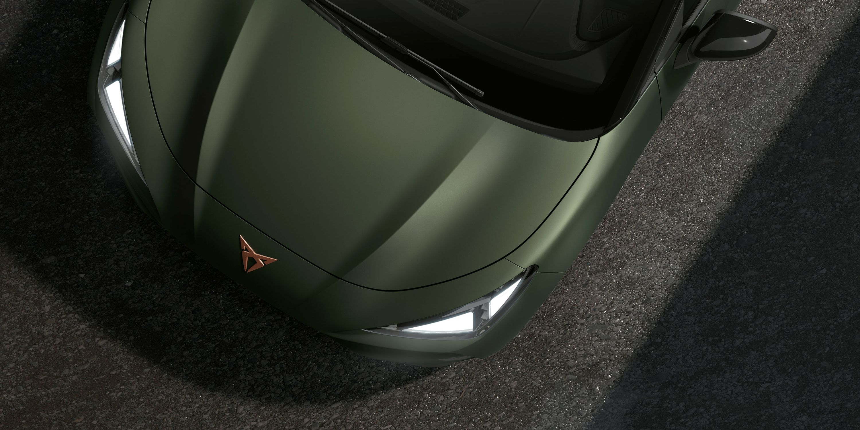 CUPRA Raval in Mangan-Grün