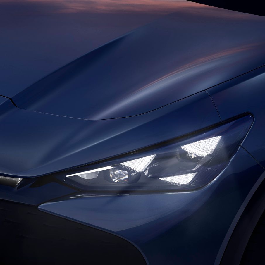 CUPRA Totalaufnahme Scheinwerfer